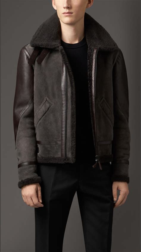 burberry mens aviator jacket|burberry military jacket.